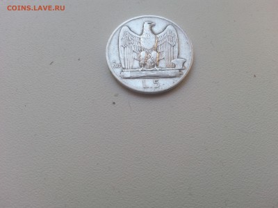 Италия 5 лир 1927 до 22-00 16.06.17 - 20170518_074350