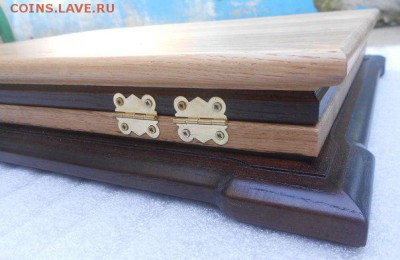 Планшеты из ценных пород дерева для хранения монет. - NuvcE7Exu-4