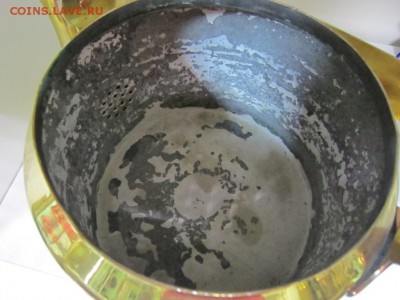 Чайник латунный. 2-2,5 литра ***************22,06,17 в 22,00 - 7,05 008