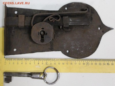Замок врезной с ключом. 19 век. Рабочий. ** 22,06,17 в 22,00 - новое фото 068