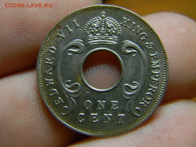 1 цент Уганда 1909г - DSCN0470.JPG