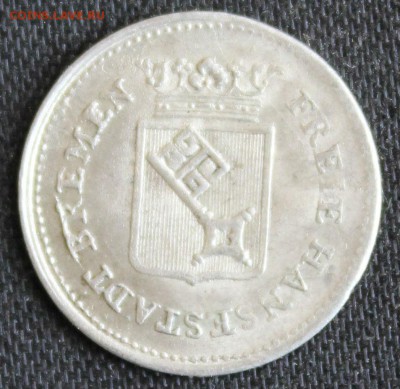 С 1руб. ВОЛЬНЫЙ г.БРЕМЕН 1 гротен 1840г В КОЛЛЕКЦИЮ до 30.6 - IMG_7488.JPG