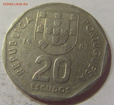 20 эскудо 1987 Португалия 23.06.2017 22:00 МСК - CIMG2971.JPG