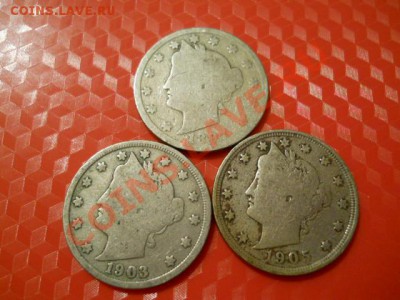 США 5 центов 1897,1903,05 до 24.02. 20-00 Мск - DSCN1479.JPG