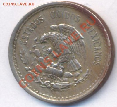 Мексика 5 центаво.1940 г.  До 22.02.11 г. 20-00 МСК. - 5 центаво.1
