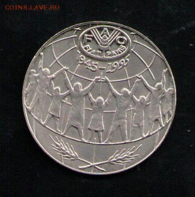 АНДОРРА 25 СЕНТИМ 1995 ФАО - 4 001