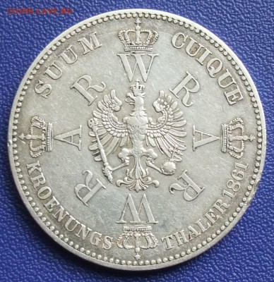 Пруссия. Кроненталер 1861. До 25.06.17 - Preussen-1861-.JPG