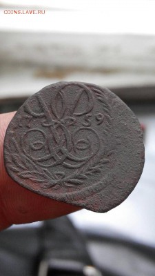 Деньга 1759 года, смещение и срез. Брак? - Screenshot_2017-06-20-08-54-22