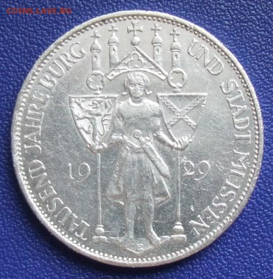 Германия. 3 марки 1929 Е. Майссен. До 25.06.17 в 21:30. - 3-1929E.JPG