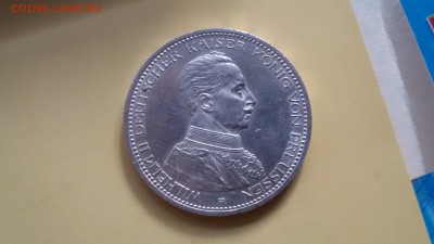 5 марок 1914 Пруссия до 25.06 22.30 мск - 20170619_191555