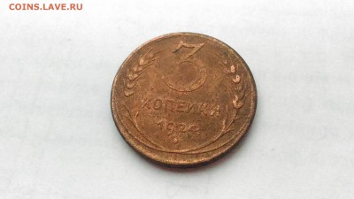 3 копейки 1924г. Ходячка. до 24.06., 22.00 мск - P_20170511_104912