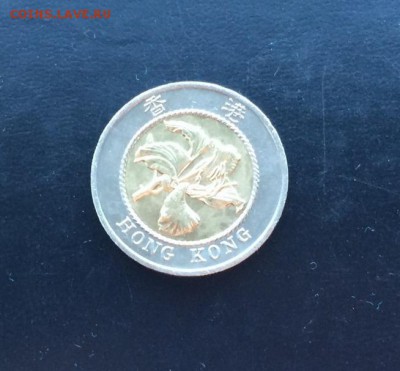 Биметалл!! Гонконг 10$ долларов 1994 - tB2PU-F9Zyw