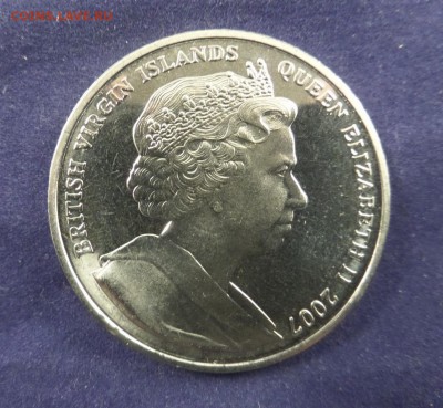 Крона Шайба Британские Виргинские острова 1$ 2007 Мать Терез - s-l1600 (1)