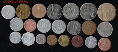 22 ИНОСТРАННЫЕ МОНЕТЫ - 5 001