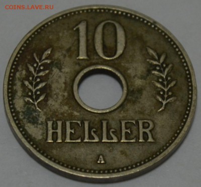 Немецкая 10 Геллеров 1911г. с 200р. до 24.06.17г. 22:00 МСК - DSC_0001.JPG