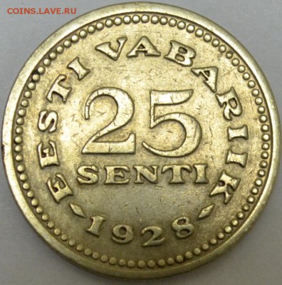 Эстония 25 Центов 1928г. с 200р. до 24.06.17г. в 22:00 МСК - DSC_0001.JPG