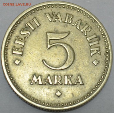 Эстония 5 Марок 1924г. с 200р. до 24.06.17г. в 22:00 МСК - DSC_0002.JPG