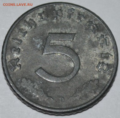 Германия 5 Пфенингов 1947г. с 200р до 24.06.17 22:00 МСК - DSC_0002.JPG