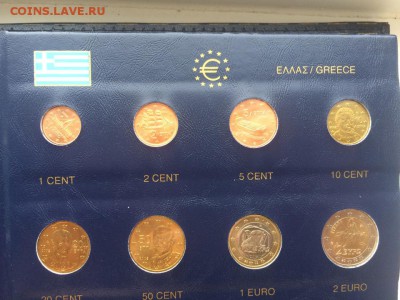 Евро набор Греция 2002 год UNC до 25.06.17 22:00 - Греция 2002 (2).JPG