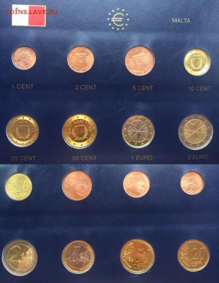 Евро набор Мальта 2008 год UNC до 25.06.17 22:00 - Мальта 2008.JPG