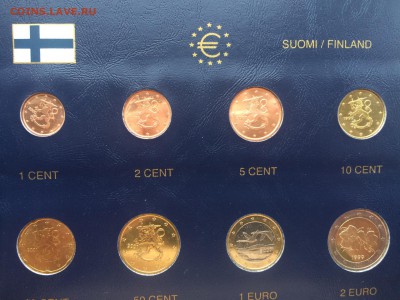 Евро набор Финляндия 1999-01 год UNC до 25.06.17 22:00 - Финляндия 1999-2001 (2).JPG
