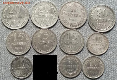 Монеты 1923-30гг Билон.ФИКС. - Изображение 303