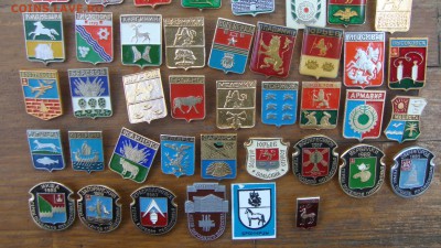 Гербы, 95 шт. до 21-15 23.06.2017г. - GG4