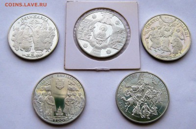 УКРАИНА юбилейные 5 по 5 гривен 1999, 2002, 2003, 2004, 2007 - 006.JPG