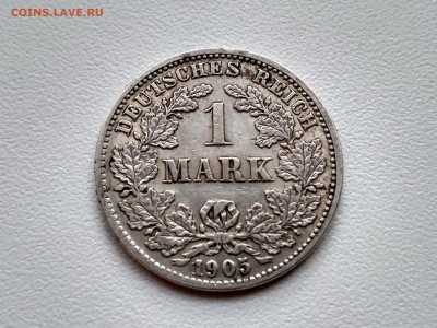 ГЕРМАНСКАЯ ИМПЕРИЯ,1 марка 1905J!до 26.06.2017 - IMG_20170621_185900_HDR