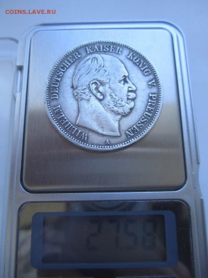 5 марок 1876 Пруссия - 5 марок 4