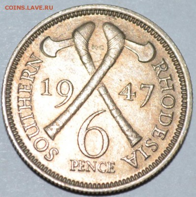Родезия Южная 6 Понсов 1947г. с 200р. 26.06.17г.  22:00 МСК - DSC_0002.JPG