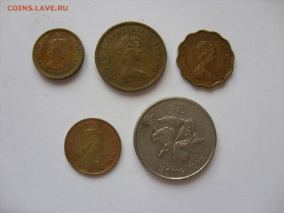 Гонrонг 5 шт. 1965-1993. - Аук Гонг Конг 5 шт - 2.JPG