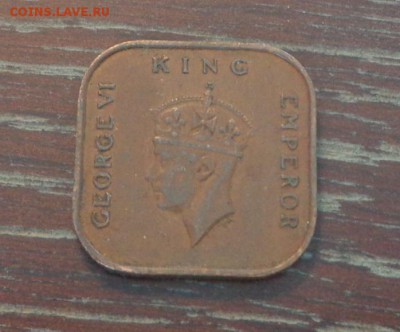 МАЛАЙЯ - 1ц 1940 Георг VI квадратный красивый 30.06, 22.00 - Малайя 1ц 1940 квадратная_2