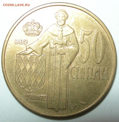 Монако - Монако 50 сантим 1962 номинал.JPG