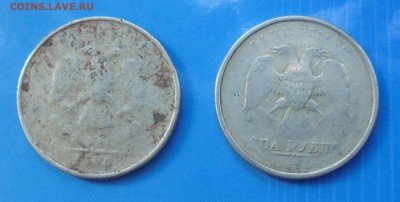 2 рубля ????, двусторонний непрочекан - DSC00073.JPG
