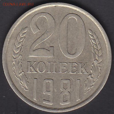 20 копеек 1981 шт. 1.2 без остей до 30.06 22:10 мск - IMG_0001