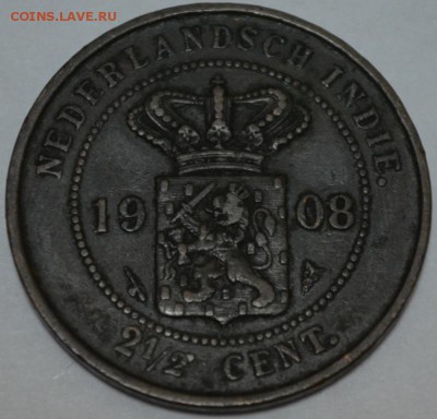 Индия Нидерланды 2,1.2 цента 1908г с 200р 28.06.17 22:00 МС - DSC_0001.JPG