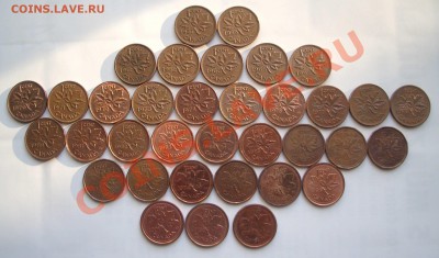 Канада -1 цент- погодовка 35 монет (ок 23.02.11 в 22-00 МСК) - канада