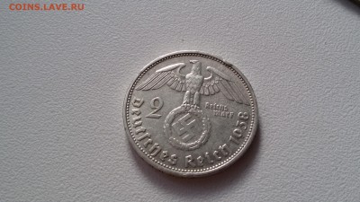 Третий рейх 2 марки 1938D до 1.07 22.30 мск - 20170625_200144
