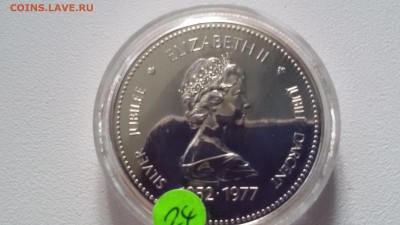 Канада 1$ 1977 25 лет коронации Елизаветы II до 1.07 22.30 м - 20170625_200231