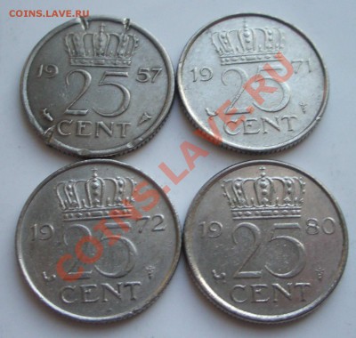Нидерланды -25 цент- погод-ка 4 мон(ок 23.02.11 в 22-00 МСК) - нидерланды25