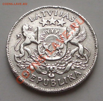 Латвия - 2 лата 1926 в серебре (ок 23.02.11 в 22-00 МСК) - 2 лата2