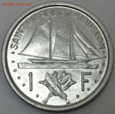 Сен Пьер и Микелон 1 Франк 1948г с 100р 29.06.17 22:00 МСК - DSC_0002.JPG