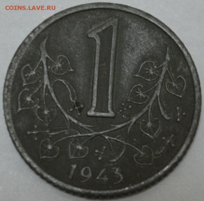 Бельгия и Моравия 1 Крона 1943г. с 100р 29.06.17. 22:00 МСК - DSC_0001.JPG
