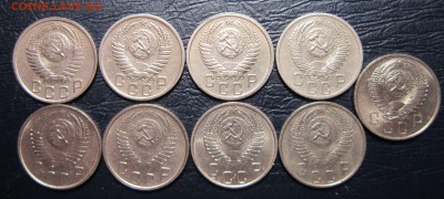 15 копеек 1949-57 гг. погодовка до 29.06 в 22.00 - 15к49-2
