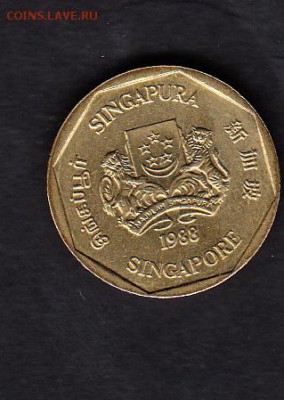 Сингапур 1988 1 $(без обращения) - 217