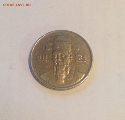 100 вон 1996г. Южная Корея , до 04.07.17г. - ю.корея