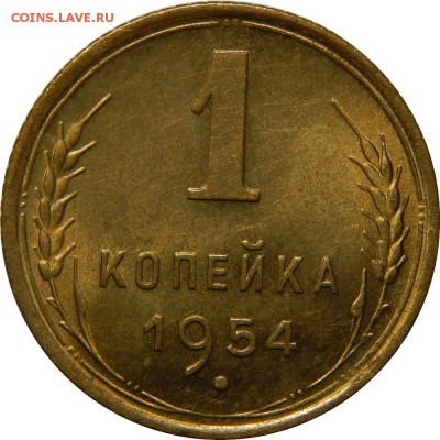 1 копейка 1954, штемпельная, до 30 июня 23-00 - DSCN1908.JPG