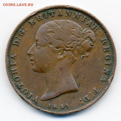 26 шиллинга 1851 - аверс - Джерси_26я-шиллинга-1851_А