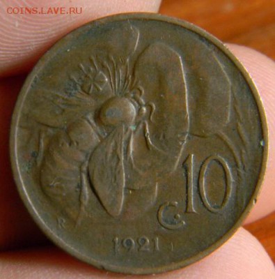 10 чентезимо италия 1921 - DSCN0596.JPG
